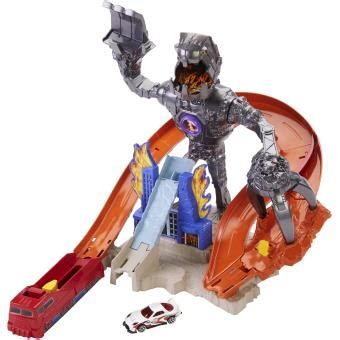 Piste Voiture Hot Wheels Robot Attaque Mattel Circuit Voitures Achat Prix Fnac