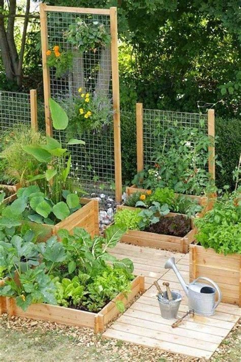 41 Beautiful Diy Backyard Vegetable Garden Ideas 29 Small Backyard