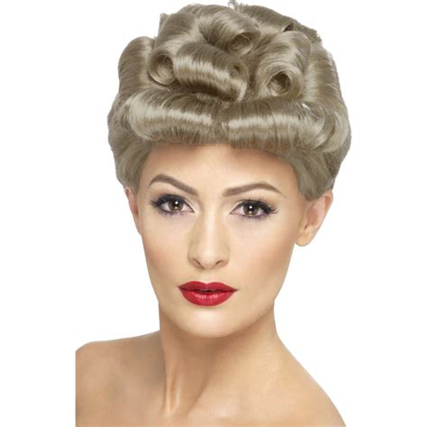 Adult S Vintage Blonde Wig Discount Party Supplies