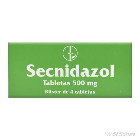 Secnidazol Mg Tab X Tabletas Caplin Point Farmacias De Occidente