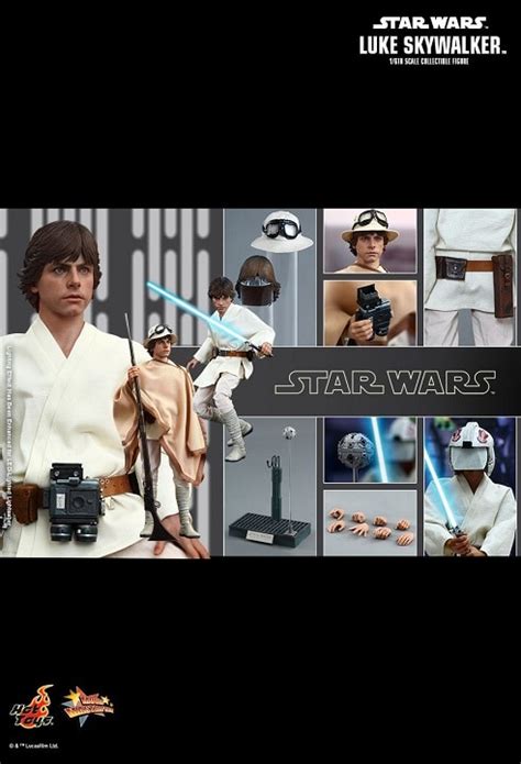 LUKE SKYWALKER Scale Figure MMS STAR WARS EPISODE IV A NEW HOPE HOT TOYS Cawette Jones