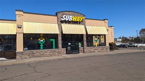 Subway Cloquet Mn 55720 Menu Reviews Hours And Contact
