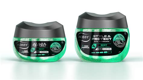 Designvena Create New Hair Styling Gel Structual Packaging Design