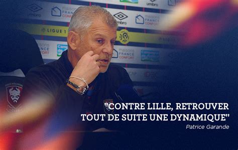 La Conf Rence De Presse Avant Sm Caen Lille Infos Match Billet