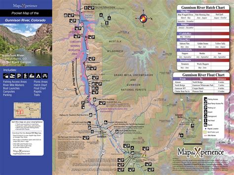 Gunnison River Colorado Fishing Map & Public Access Guide