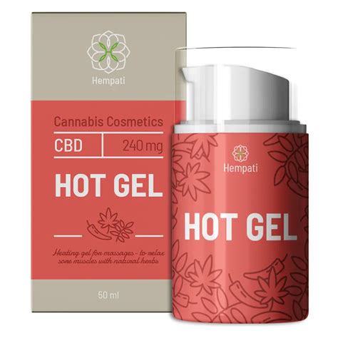 CBD Hot Gel Full Spectrum 10ml Hempati