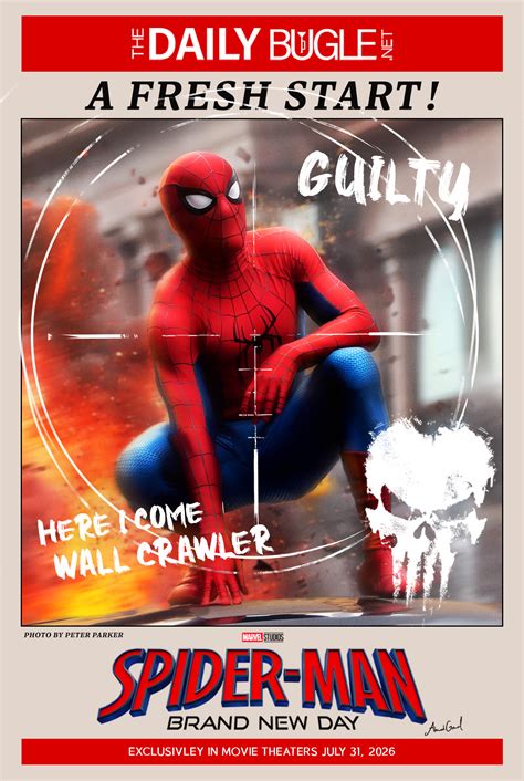 Spider Man Brand New Day 2026 Poster By Jimmyarts2009