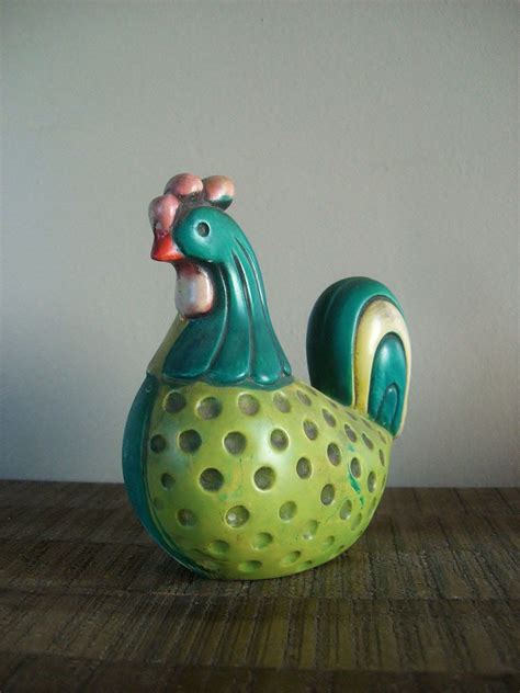 Pin By Janet On Vintage Ceramic Roosters Ceramic Rooster Pottery