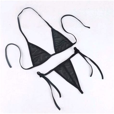 Jual G String Polos Set CD Dan BH Bra Lingerie Bikini Pakaian Dalam