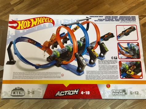 Hot Wheels Bahn Korkenzieher Crash Trackset Kaufen Auf Ricardo