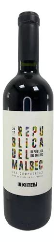 Vinho Riccitelli Republica Del Malbec Malbec Ml Mercadolivre