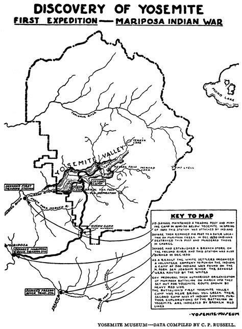 Yosemite Historic Maps (Yosemite Library Online)