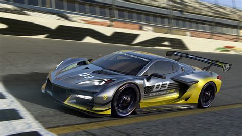 Race Car Version Of The Chevrolet C8 Corvette Z06 Will Arrive In 2024
