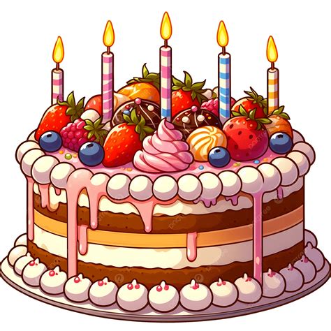 Taart Clipart Omtrek Verjaardagstaart Clipart Cake Clip Art Cake Met