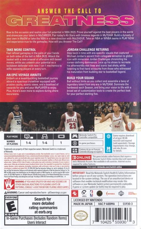Nba 2k23 Cover Or Packaging Material Mobygames