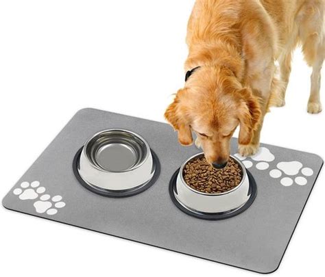 Tapis Gamelle Chien Tapis D Alimentation Pour Chien Chat Super