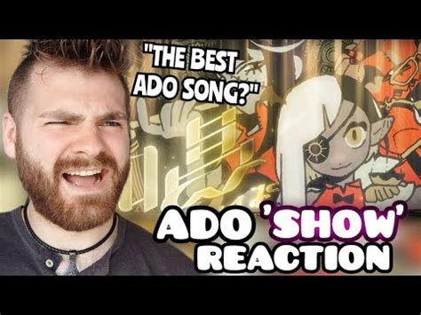 First Time Hearing Ado Show Reaction Youtube