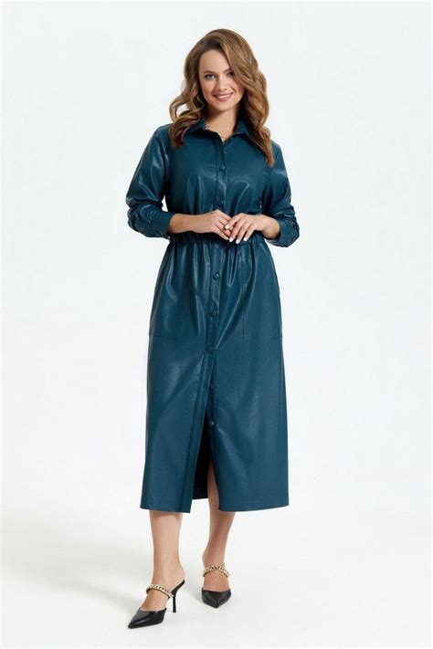 TEZA 2676 морская_волна | Платье TEZA купить за 7403₽