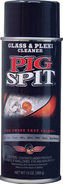 Pig Spit Psgp Glass And Plexi Cleaner Powersport Superstore