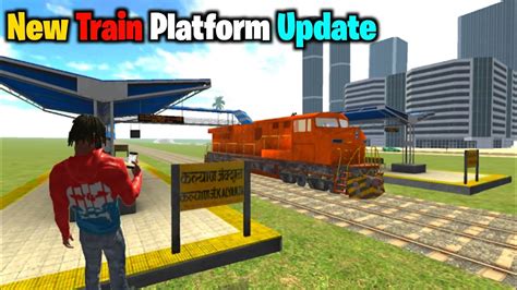 New Train And Platform Update In Indian Bikes Driving 3d Game Youtube