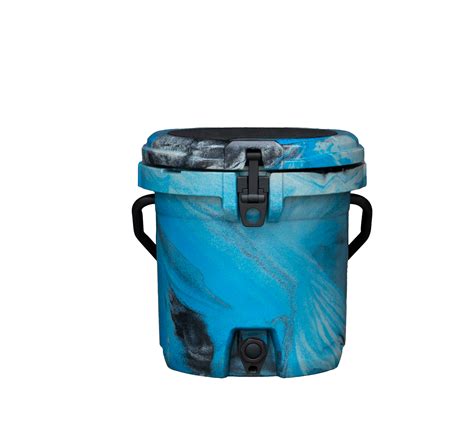 Swamp Box 20l Bucket Cooler Arctic Camo Swamp Gear