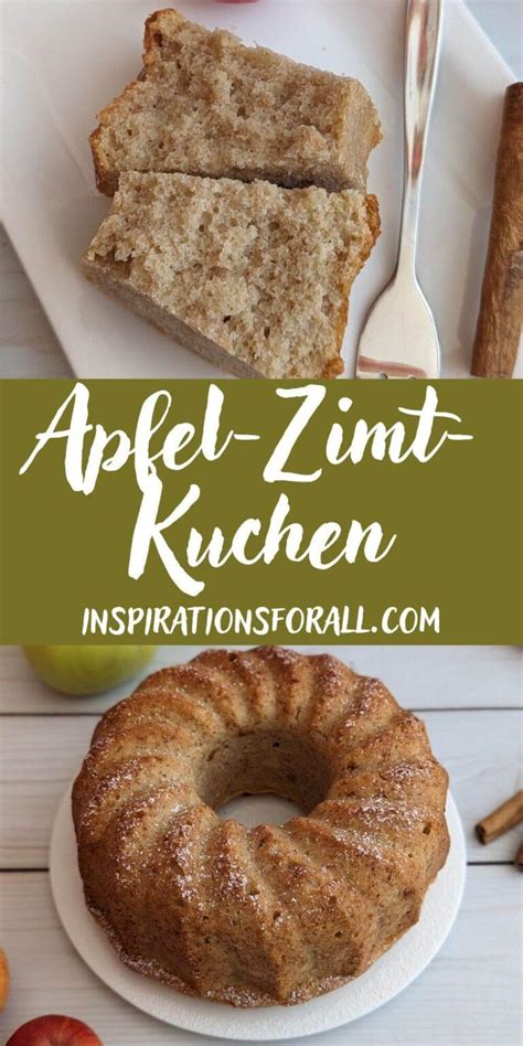 Apfel Gugelhupf Mit Zimt Saftiger Apfel Zimt Kuchen