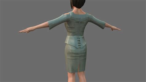 Female Nude 3D Model CGTrader