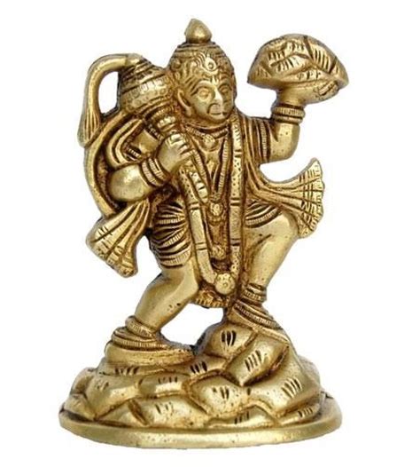 Brass Hanuman Idol Peetal Ki Hanuman Murti Brass Hanuman Statue Inches