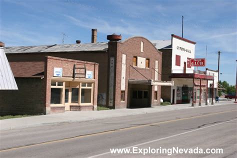 Photographs of McGill, Nevada - Downtown McGill, Nevada - Photo #2