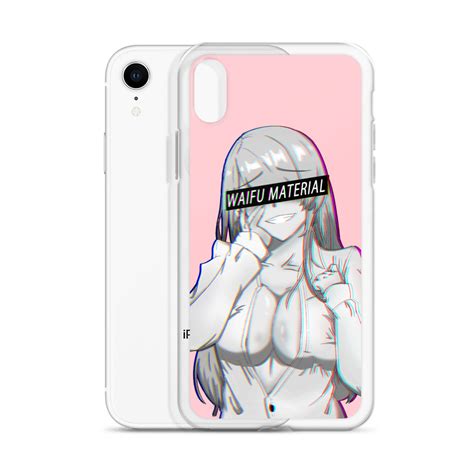 Waifu Material Anime Girl Hentai Iphone Case My Nerdy Needs