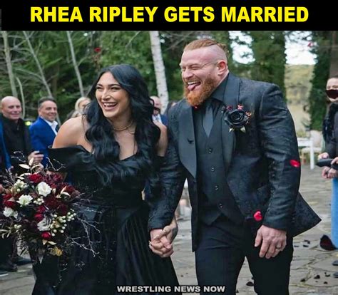 Wrestling - Rhea Ripley Gets Married to Buddy Matthews As Dominik