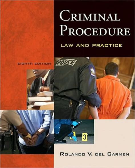 Criminal Procedure Law And Practice Edition 8 By Rolando V Del