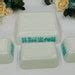 Vintage Pyrex Butterprint Turquoise Refrigerator Dishes Amish Farm Scene Complete Set of 4 ...