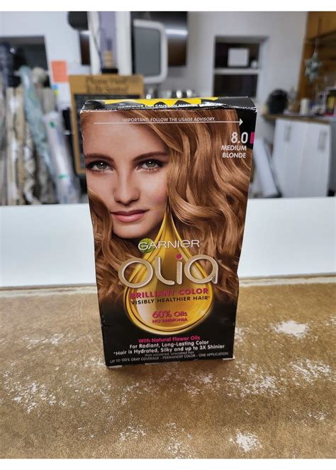 Garnier Olia Oil Permanent Hair Color Fl Oz Medium Blonde Kit D Surplus Outlet