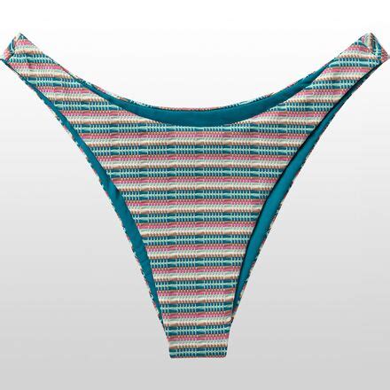 L Space Pointelle Rib Cabana Bitsy Bikini Bottom Women S Clothing
