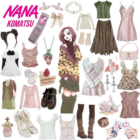 nana komatsu style guide anime inspired outfits girly outfits