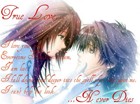 Anime Couple Kissing Quotes. QuotesGram