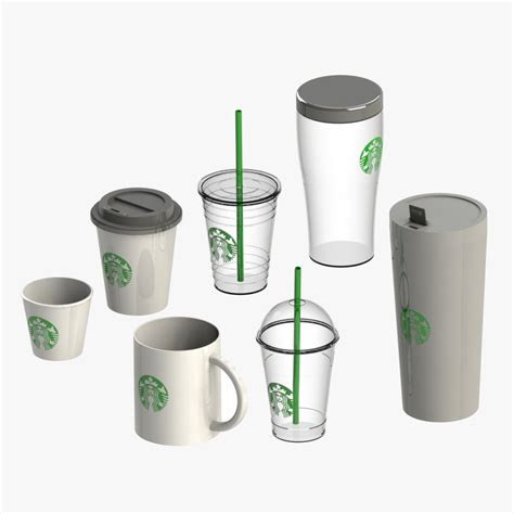 Starbucks Coffee Cup Model Turbosquid 1963037