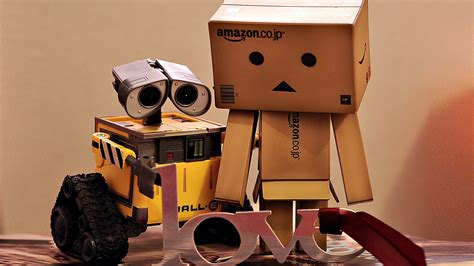 Danbo And WallE Wallpaper HD Cute Wallpapers 4k Wallpapers Images