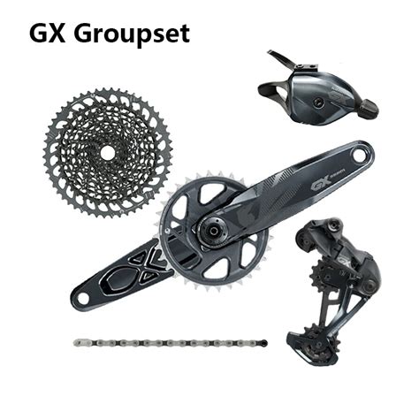 New Sram Sx Nx Gx Eagle 1x12 Speed 11 50t Groupset Shifter Derailleur Chain Crankset With