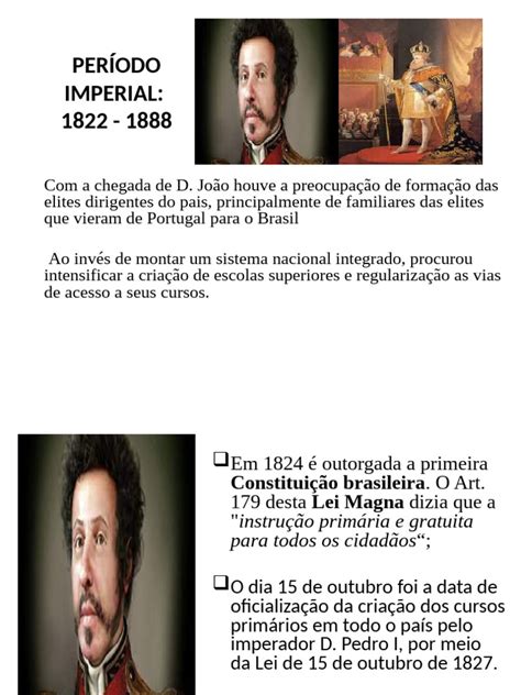 Quem Podia Votar No Período Imperial - PERÍODO IMPERIAL a Velha Republica Aula 2 | PDF | Escolas | Democracia