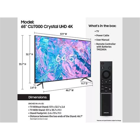 samsung  cu crystal uhd  smart tv   year coverage