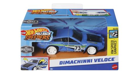 HOT WHEELS MASINUTA METALICA CU SISTEM PULL BACK DIMACHINNI VELOCE SCARA 1 43 Arhiva Okazii Ro