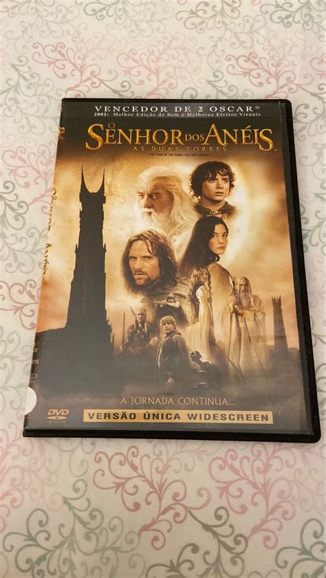 Dvd o Senhor Dos Anéis As Duas Torres Filme e Série Usado 82888459