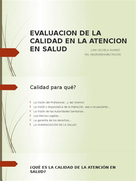 PDF EVALUACION DE LA CALIDAD Pptx DOKUMEN TIPS