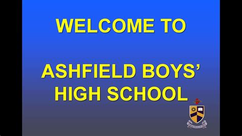 Ashfield Boys Open Night Short 2013 Youtube