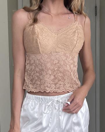 Avidlove Lace Bralette For Women V Neck Camisole Lingerie Spaghetti Strap Tube Slim Tank Top At