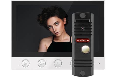 Комплект видеодомофона для дома, дачи, квартиры Novihome simple 7 kit ...