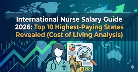 international nurse salary guide  top  highest paying states