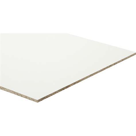 Panneau De Construction Hdf Laqu Blanc X Cm Ep Mm Bricomarch